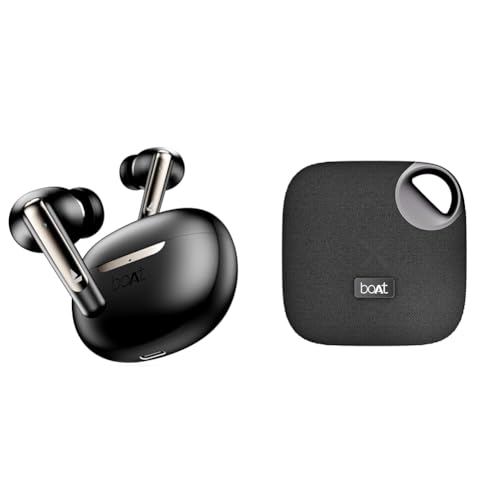 boAt Airdopes 141 ANC TWS Earbuds with Stone 193 Pro Speaker