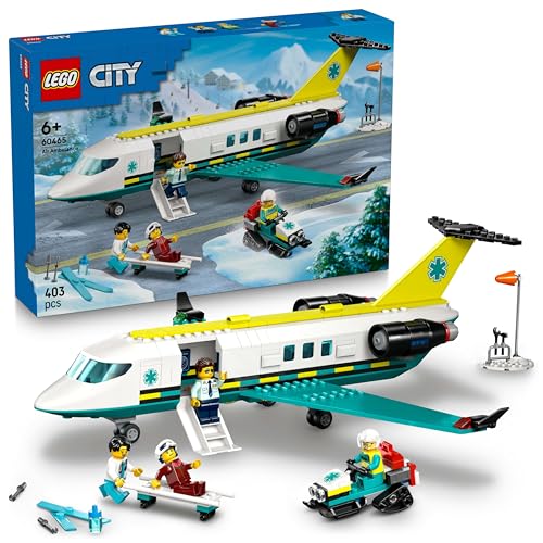 LEGO City 60465 Samolot pogotowia ratunkowego | 75420, 60493, 72043, 42208, 42227, 75399, 42671, 77077, 75389, 77078