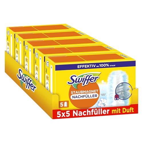 Swiffer Duster 25 wymiennych zapachowych wkładów + Miotełka
