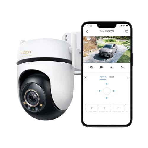 Tapo C530WS zewnętrzna kamera 360°, 3K 5MP