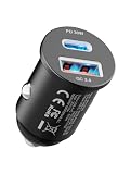 GRIFEMA Cargador Coche USB-C 30W 12V Mechero