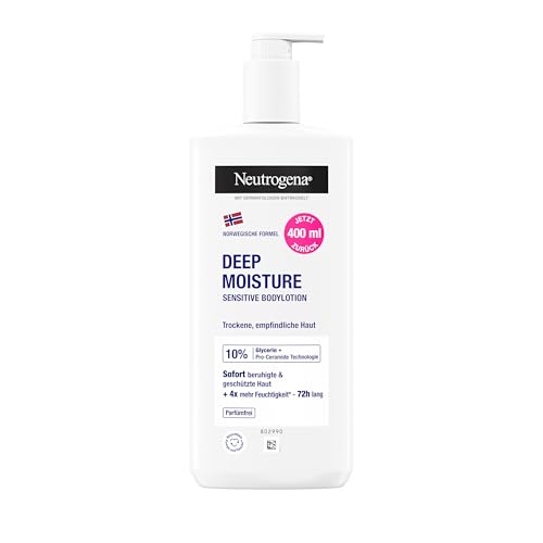 Balsam do ciała z gliceryną Neutrogena 400 ml - dwa rodzaje | możliwe 14,06 zł w opcji "Subskrybuj i oszczędzaj"