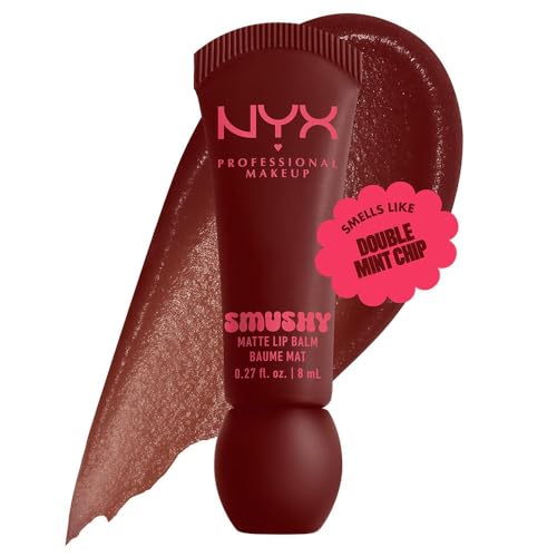 NYX Professional Makeup Balsamo Labbra Profumato, Labbra Morbide e Idratate, Effetto Soft Matte, Con Polvere di Riso di 