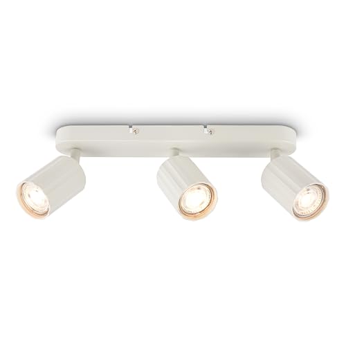 BRILONER - Plafoniera, orientabile, GU10, max. 9 W, faretti soffitto, lampada soffitto, plafoneria soffitto, plafoniere 