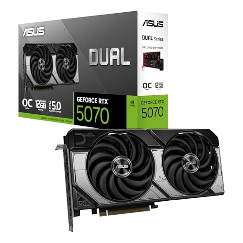 Karta graficzna ASUS Dual GeForce RTX 5070 OC Edition 12GB GDDR7 192bit DLSS 4