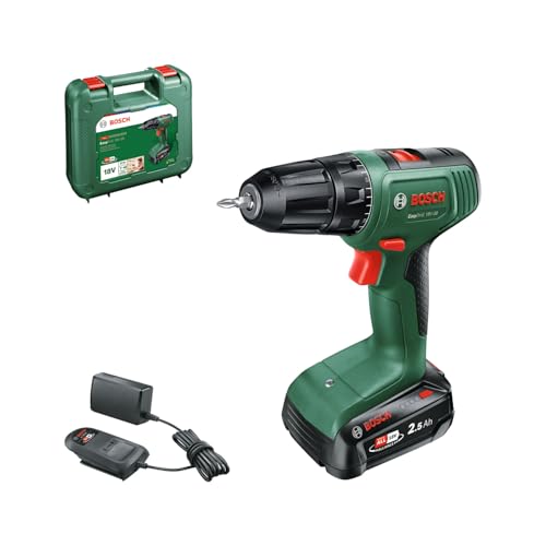 Wiertarko-wkrętarka Bosch EasyDrill 18V-38 (1 akumulator 2,5 Ah; system 18V; walizka) 0615A5008K