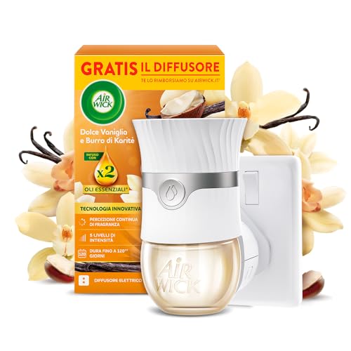 Air Wick Diffusore Elettrico di Oli Essenziali, 1 Diffusore completo gadget
