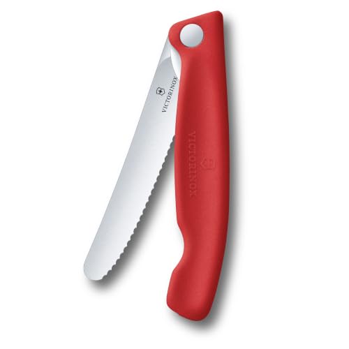 Victorinox Swiss Classic nóż składany z blokadą, "pikutek", czerwony (6.7831.FC1) | ewentualnie z Amazon.de