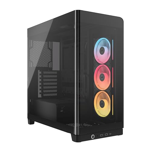 CORSAIR FRAME 4500X LX-R RGB LINK Case Mid-Tower per PC con Vetro Panoramico – Sistema