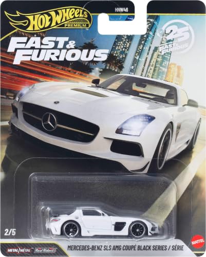 Hot Wheels Premium Fast & Furious Mercedes-Benz AMG SLS Black Series