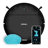 Cecotec Robot Aspirador Navegación Giroscópica Conga M10 Advance Aqua Pro | 3000