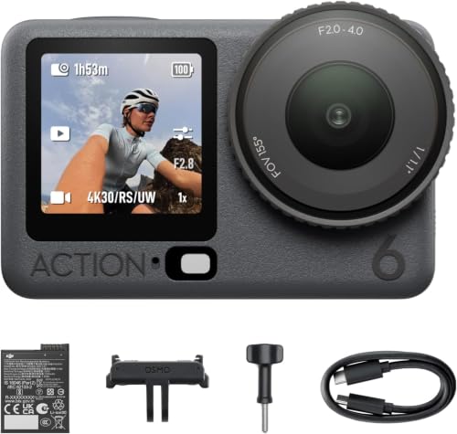 Kamera sportowa DJI Osmo Action 6 Standard Combo