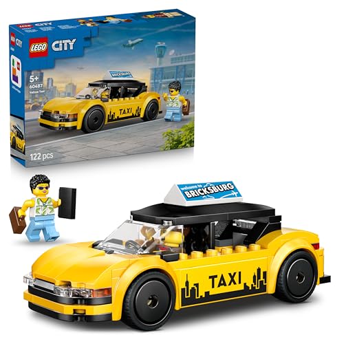 LEGO City 60487 Żółta taksówka | 60404, 60498, 60451, 60488, 60491, 10447, 42198, 71808, 60478, 71854