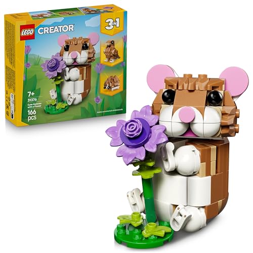LEGO Creator 3 w 1 31376 Uroczy chomik z kwiatkiem | dostępne również w Morele i na Allegro