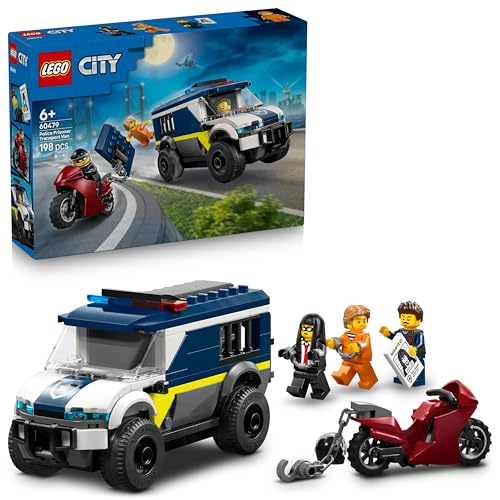 LEGO City Furgonetka policyjnego konwoju więziennego 60479 (60415)