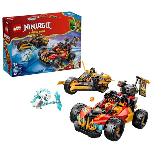 Klocki LEGO NINJAGO 71864 Wielofunkcyjne pojazdy Kaia i Cole’a | dostępne również w x-kom