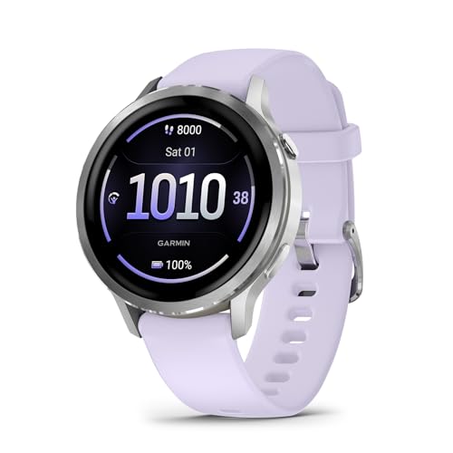 Garmin Venu 4 41mm, Silver/Lila