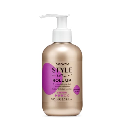INEBRYA STYLE-IN ROLL UP, CREMA DEFINIZIONE RICCI, 200 ML