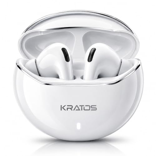 Kratos TW02 Wireless Earbuds 60H Playtime Bluetooth 5.3