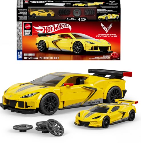 Mattel Brick Shop Hot Wheels Speed Series '20 Corvette C8.R