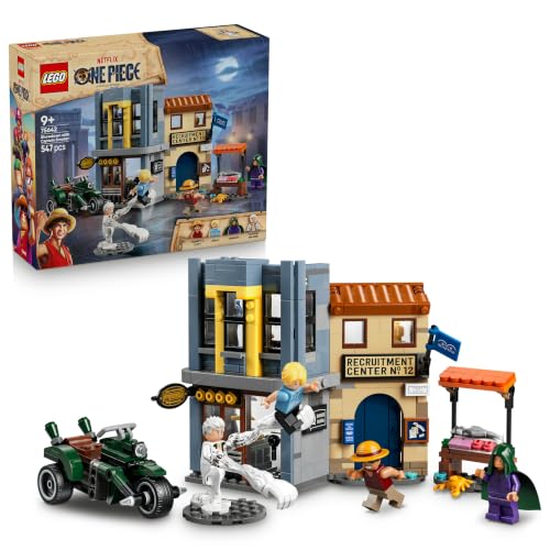 LEGO ONE PIECE Resa dei conti con Capitano Smoker 75642  Giochi per bambini da 9 anni, con edifici
