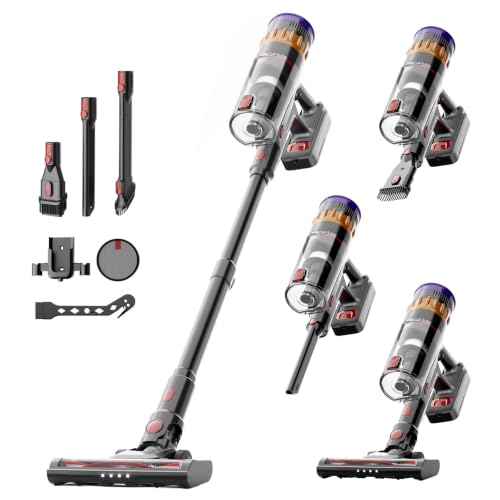 Lefant V1 Aspirapolvere Senza Fili 40000Pa, Scopa Elettrica con LED Touch