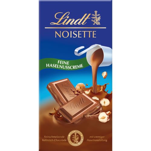 Lindt Classics Noisette 100g - czekolada z kremem z orzechów laskowych 1,71€