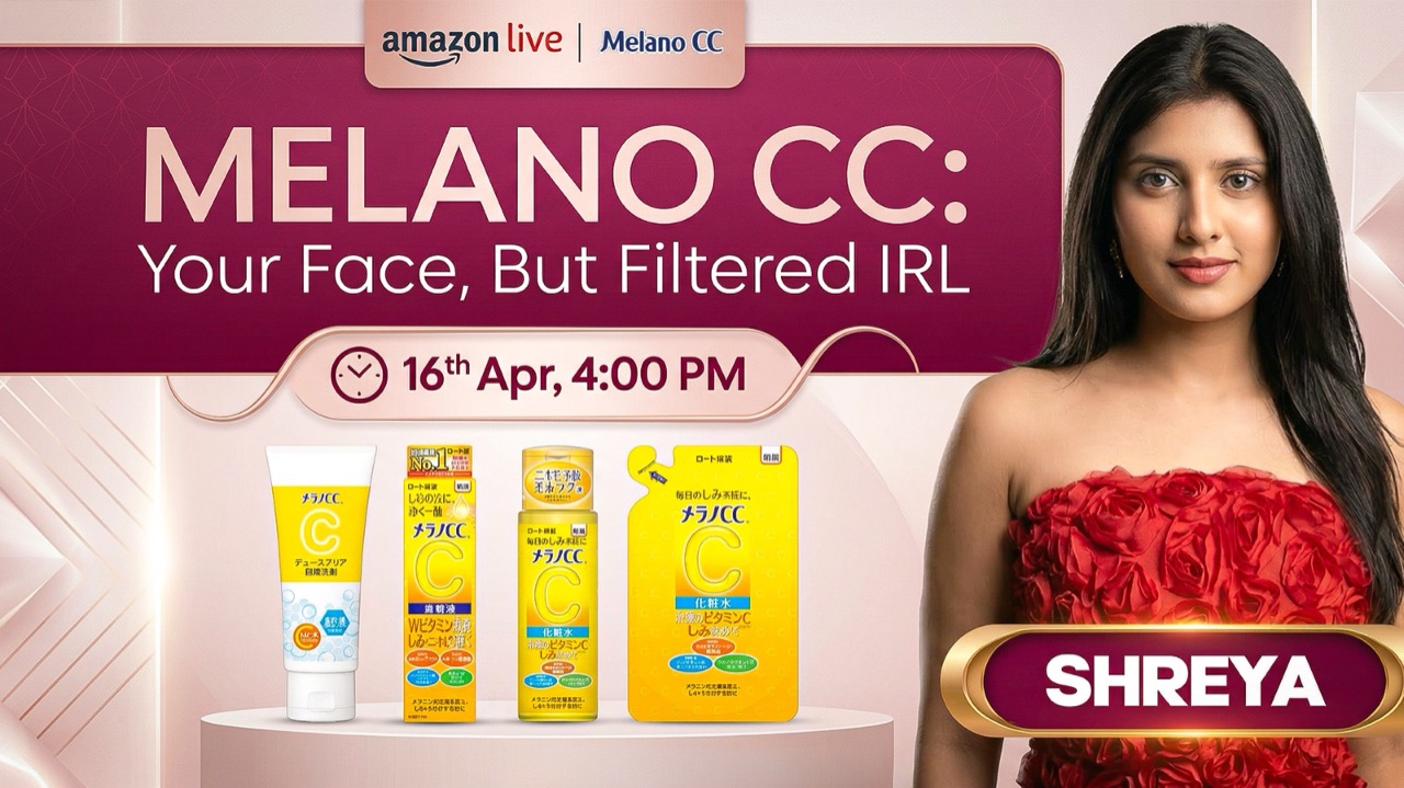 Watch Melano CC& Your Face, But Filtered IRL on Amazon Live