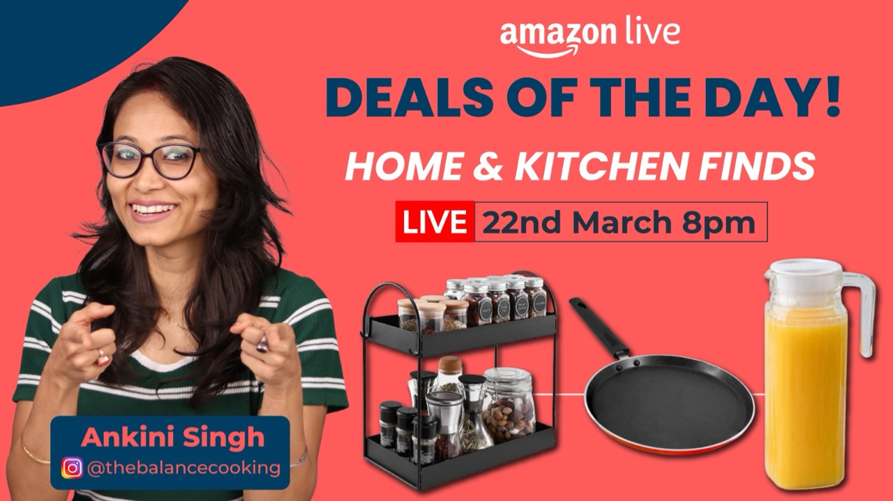 Watch Deals Of The Day! Home & Kitchen Finds on Amazon Live