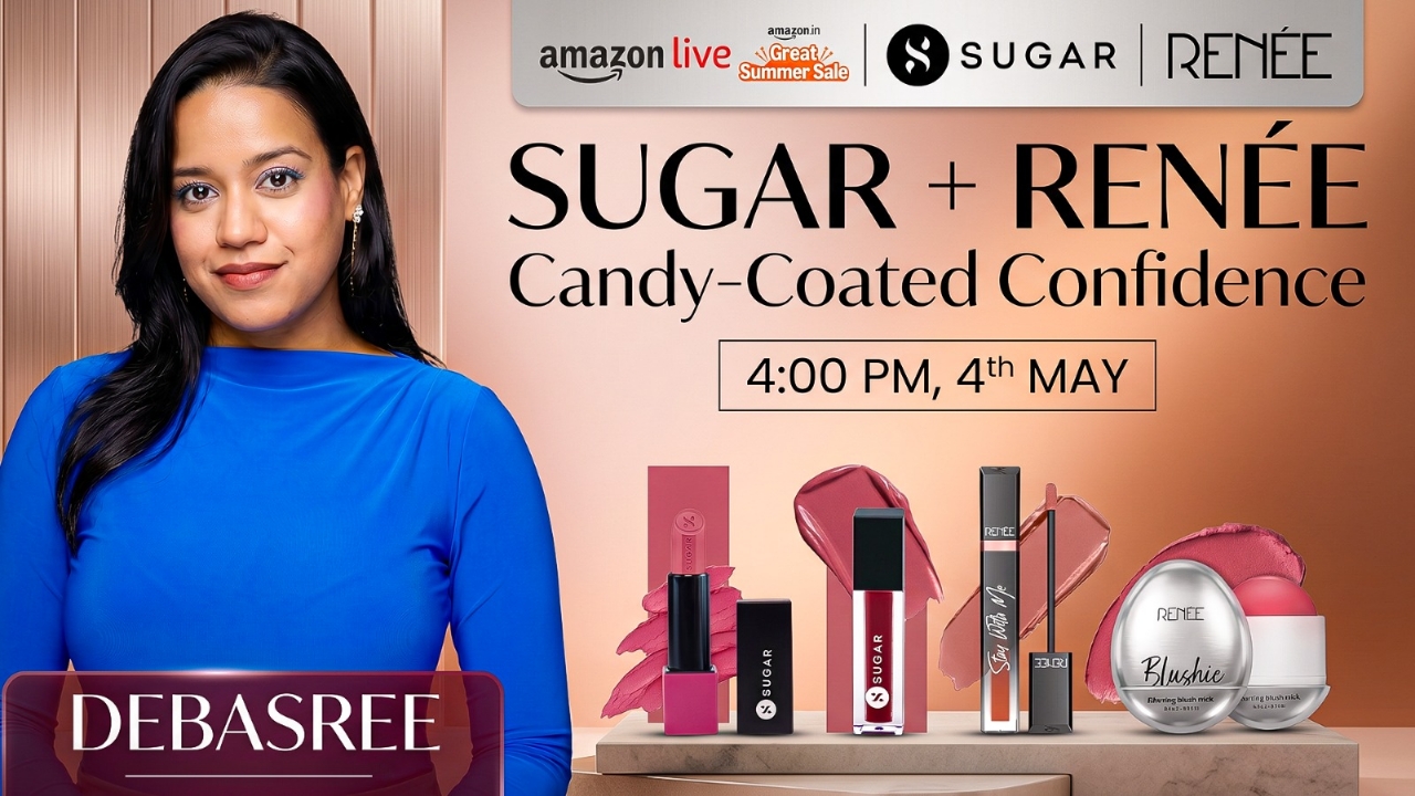 Watch SUGAR Renee | Candy Coated Confidence 🍭💄 on Amazon Live