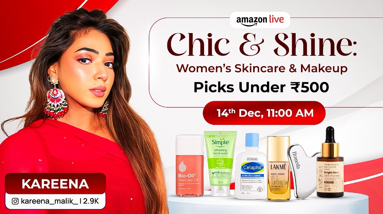 Watch Chic & Shine& Women’s Skincare & Makeup Picks Under ₹500 on ...