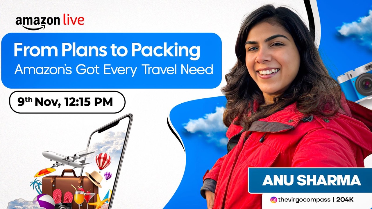 Watch From Plans to Packing Amazon’s Got Every Travel Need on Amazon Live