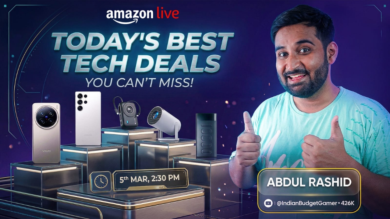 Watch Today’s Best Tech Deals You Can’t Miss! on Amazon Live