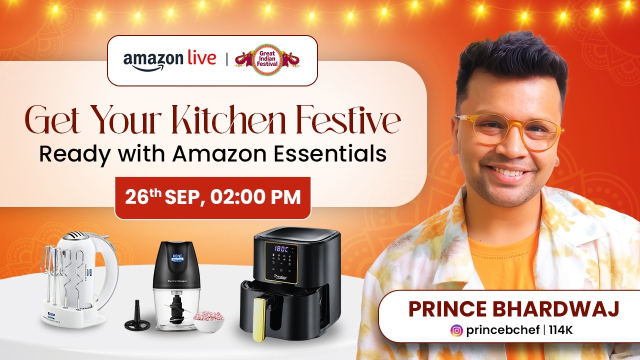 Watch Get Your Kitchen Festive Ready with Amazon Essentials on Amazon Live