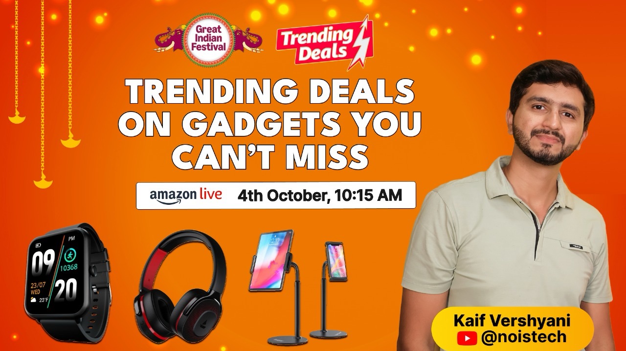 Watch Trending Deals On Gadgets You Can’t Miss on Amazon Live