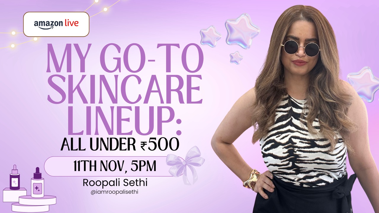 Watch My Go To Skincare Lineup& All Under ₹500 on Amazon Live