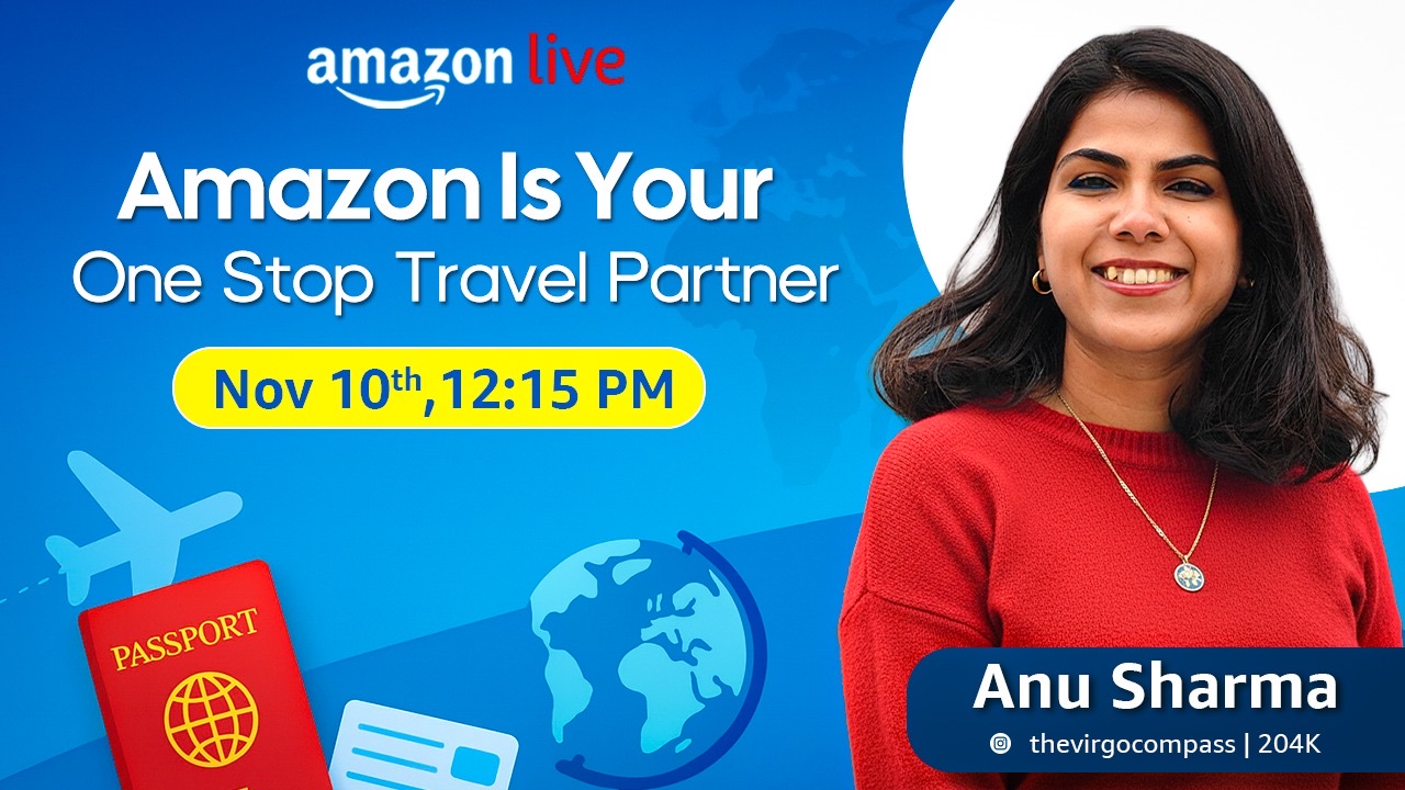 Watch Amazon Is Your One Stop Travel Partner on Amazon Live