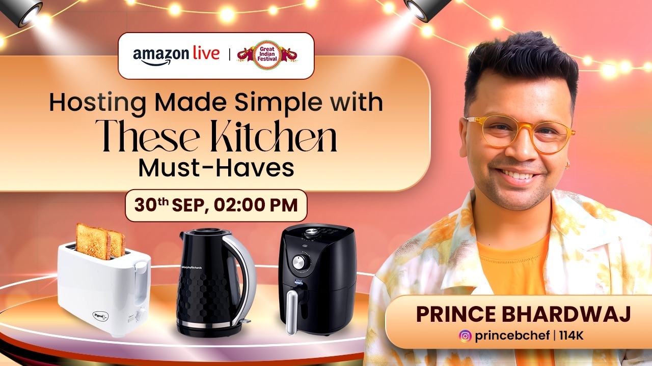 Watch Hosting Made Simple With These Kitchen Must Have on Amazon Live