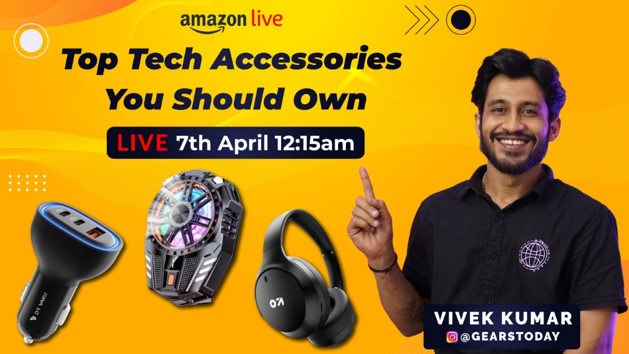 Watch Top Tech Accessories You Should Own on Amazon Live