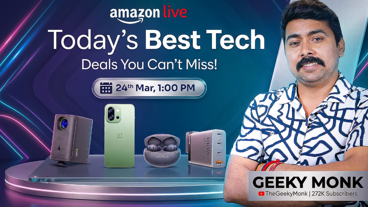 Watch Today’s Best Tech Deals You Can’t Miss! on Amazon Live