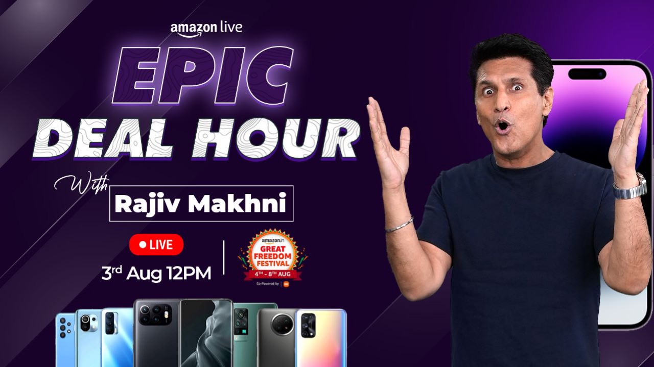 Watch Epic Deal Hour with Rajiv Makhni on Amazon Live