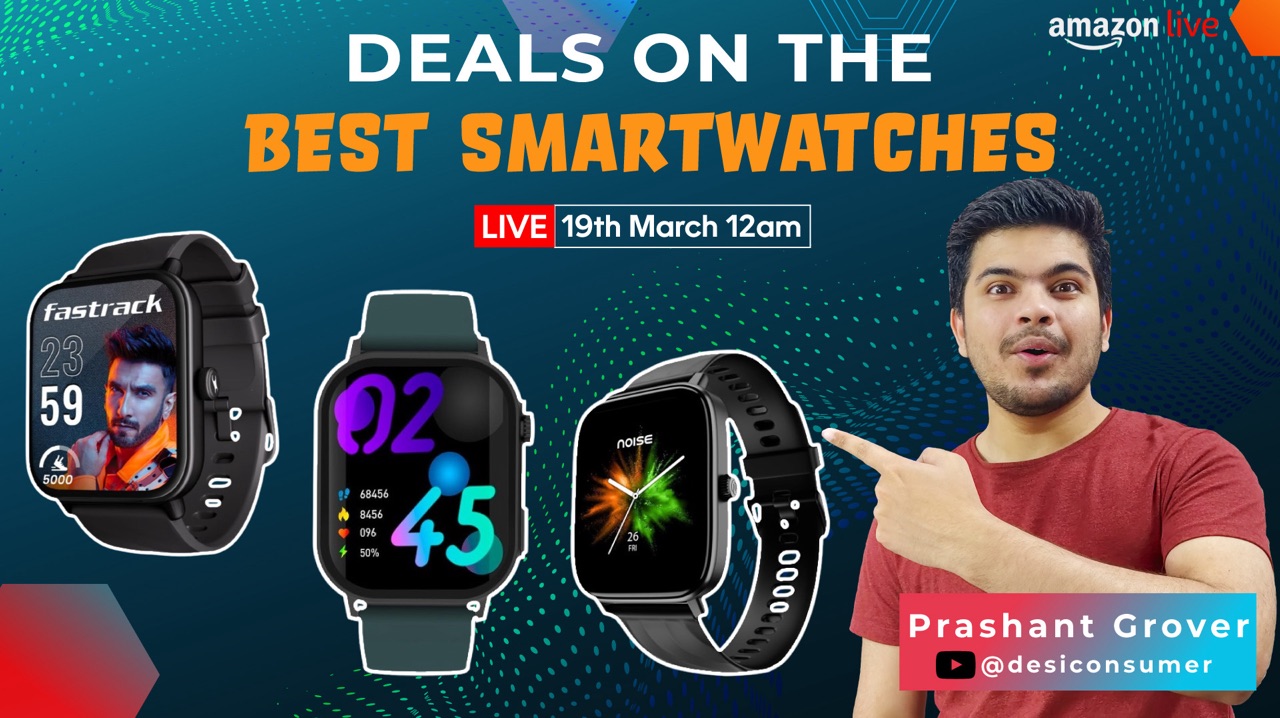Watch Deals On The Best Smartwatches on Amazon Live