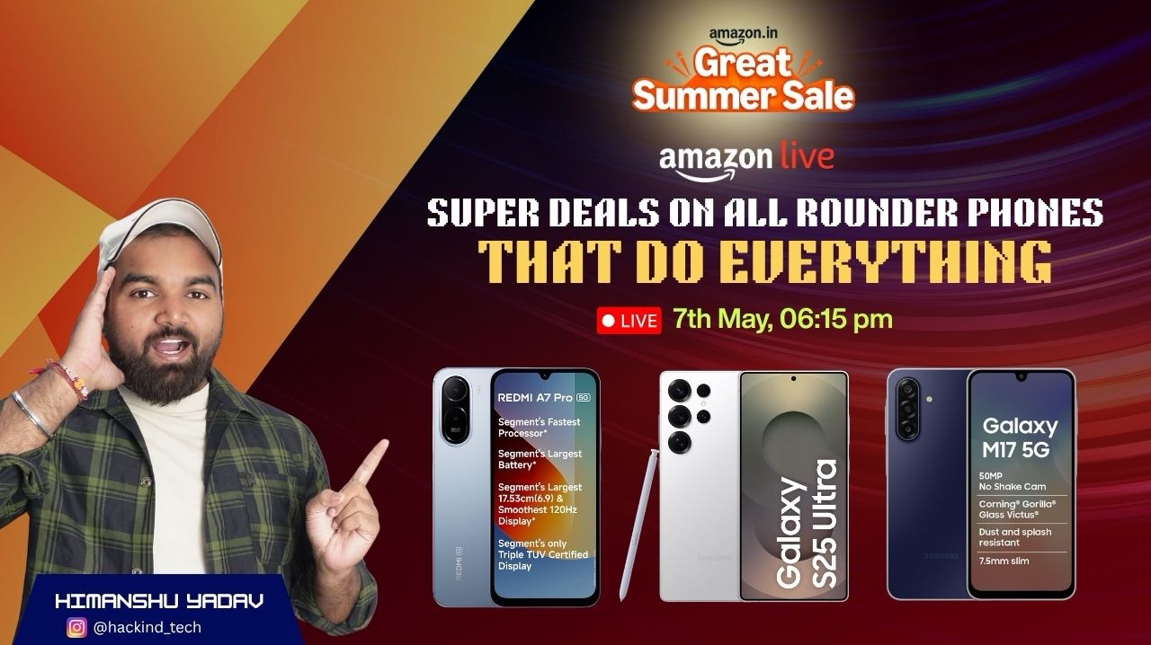 Watch Super Deals On All Rounder Phones That Do Everything on Amazon Live