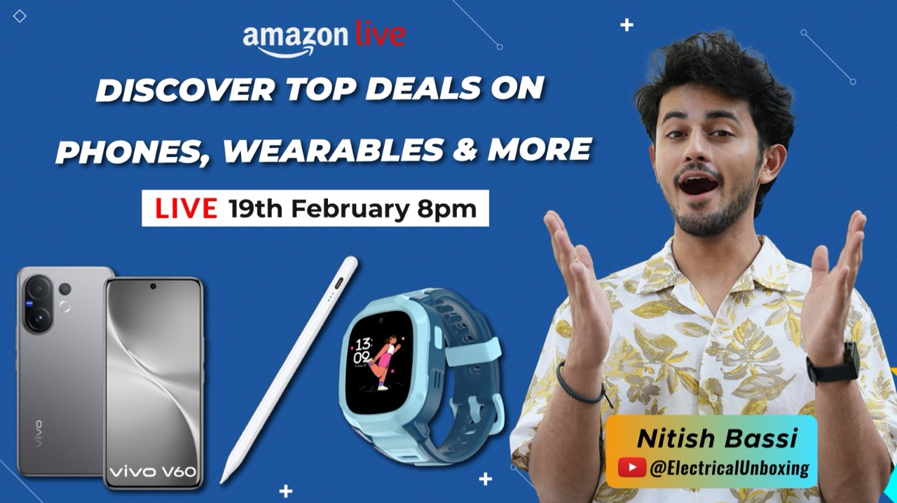 Watch Discover Top Deals On Phones, Wearables & More on Amazon Live