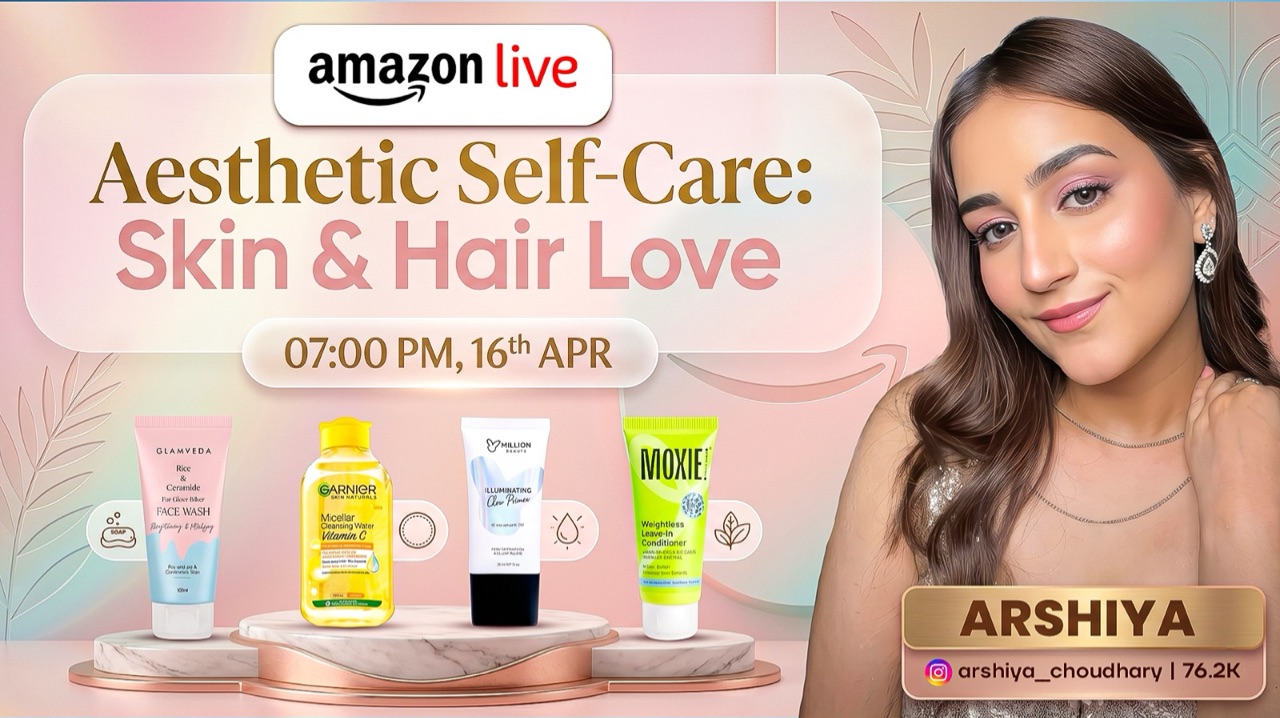 Watch Aesthetic Self Care& Skin & Hair Love on Amazon Live