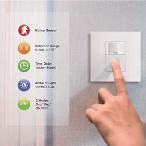 Easy Wiring Diagram for Sensky Motion Sensor Switch