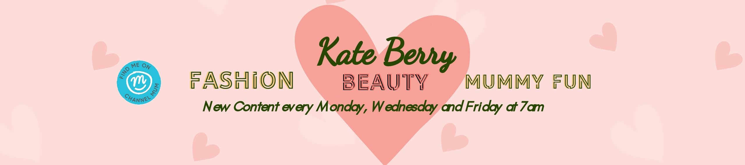 Kate Berry YouTube Store's Amazon page