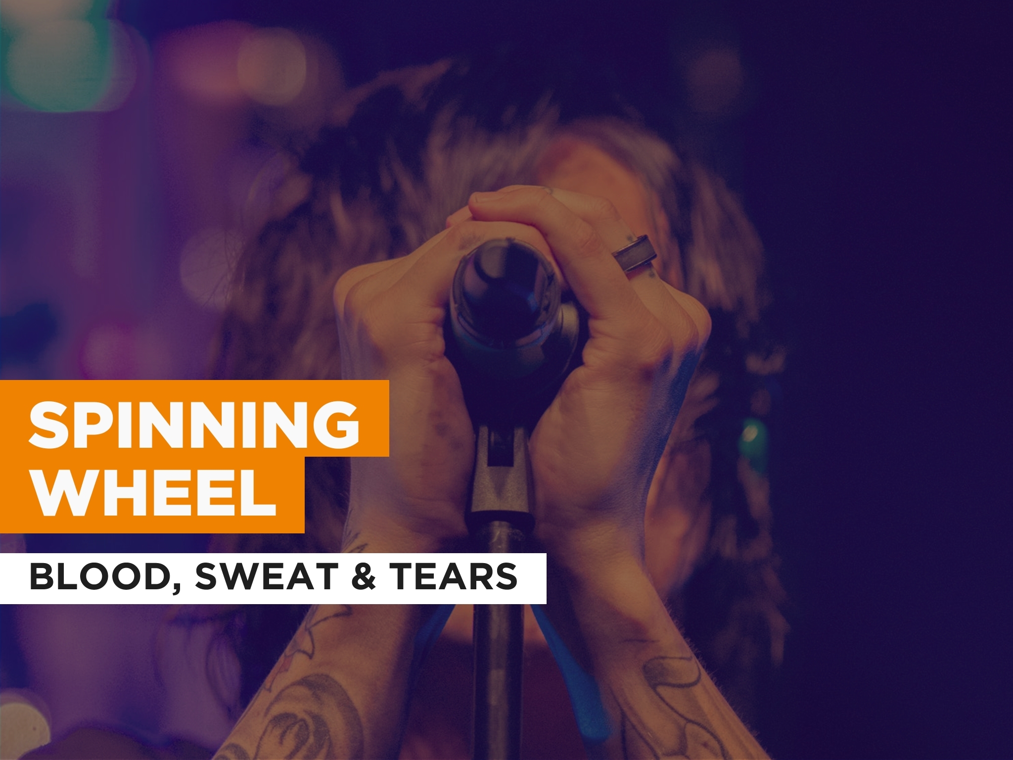 Prime Video Spinning Wheel in the Style of Blood, Sweat & Tears