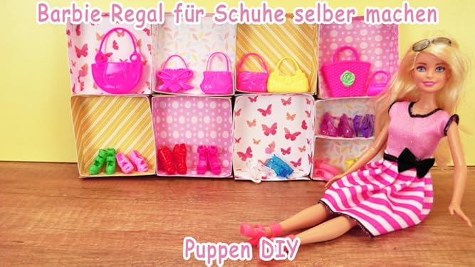 Amazon De Barbie Regal Fur Schuhe Selber Machen Puppen Diy Ansehen Prime Video