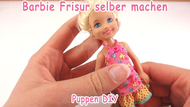 Clip Barbie Frisur Selber Machen Puppen Diy Diy Inspiration